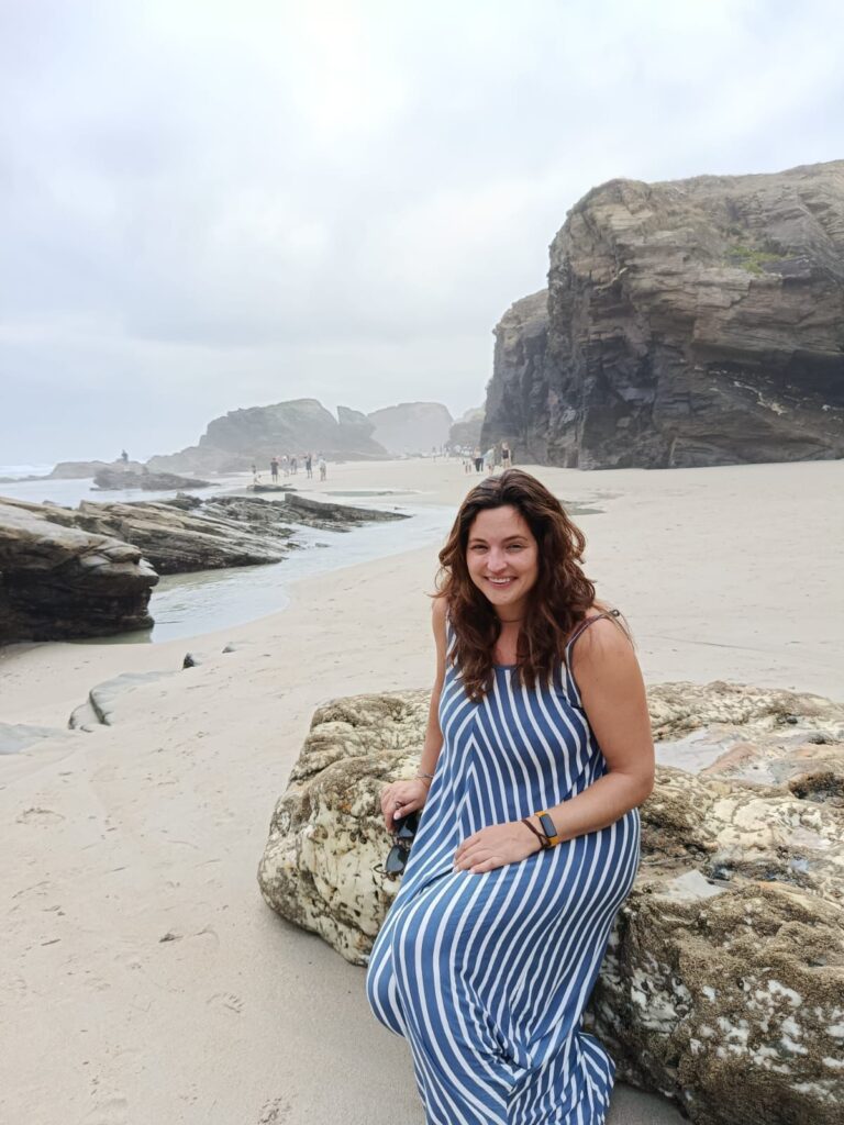 Spain summer: playa de las catedrales